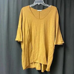 Mustard‎ Oversized Top S